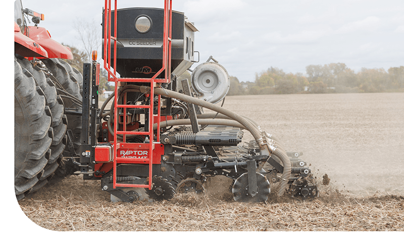 Strip Till harvest time with PCT Sunrise in Ohio
